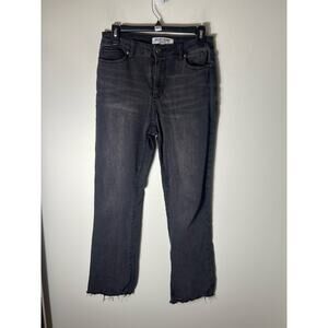 Velvet Heart Denim Karyn Mid Rise Slim Boot Dark Gray Jeans Sz 29